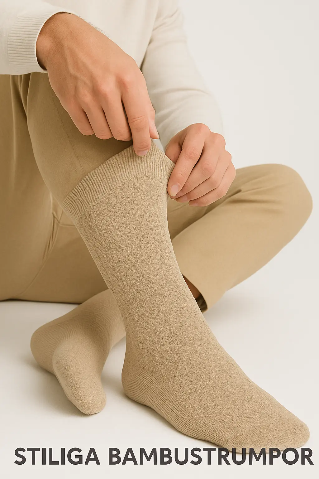 Unisex Strumpor i Bambu- Hög ankel Scandic wellness